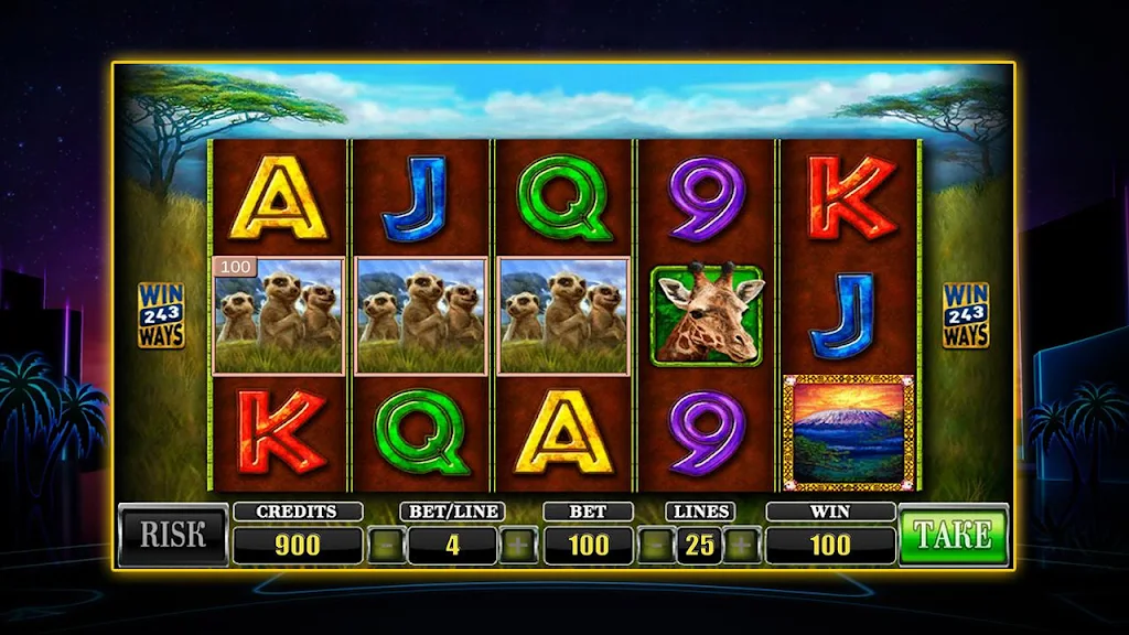 SLOT African Simba Скриншот 2