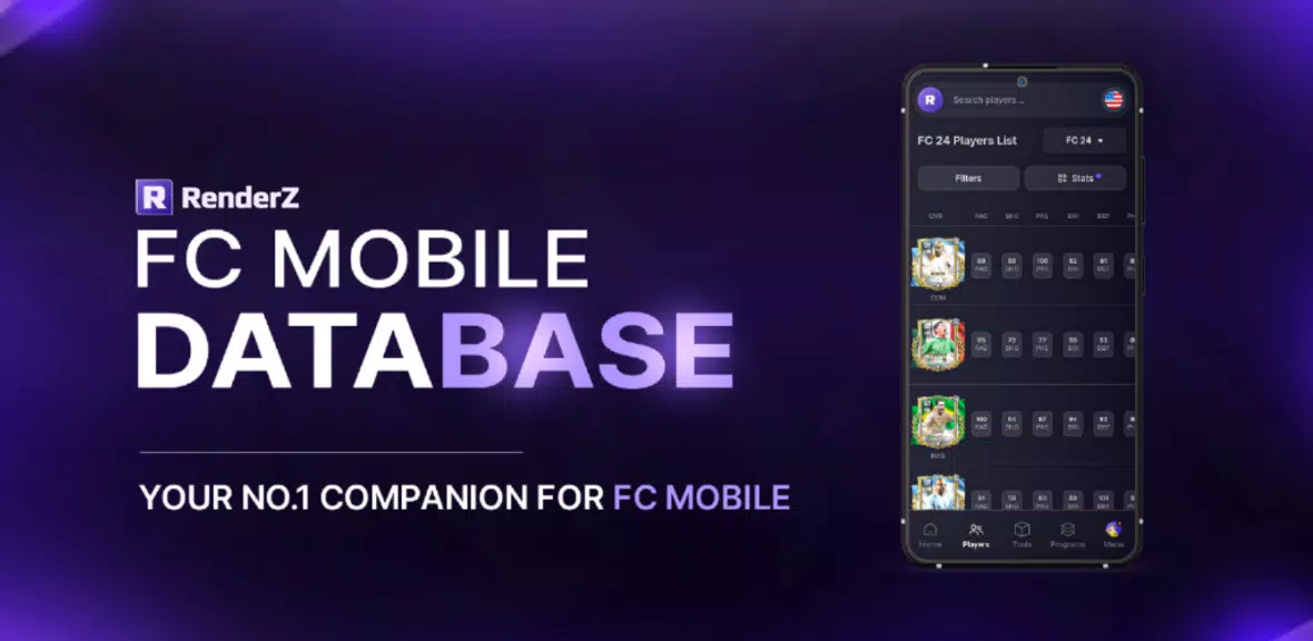 RenderZ: FC Mobile 24 Database 스크린샷 1