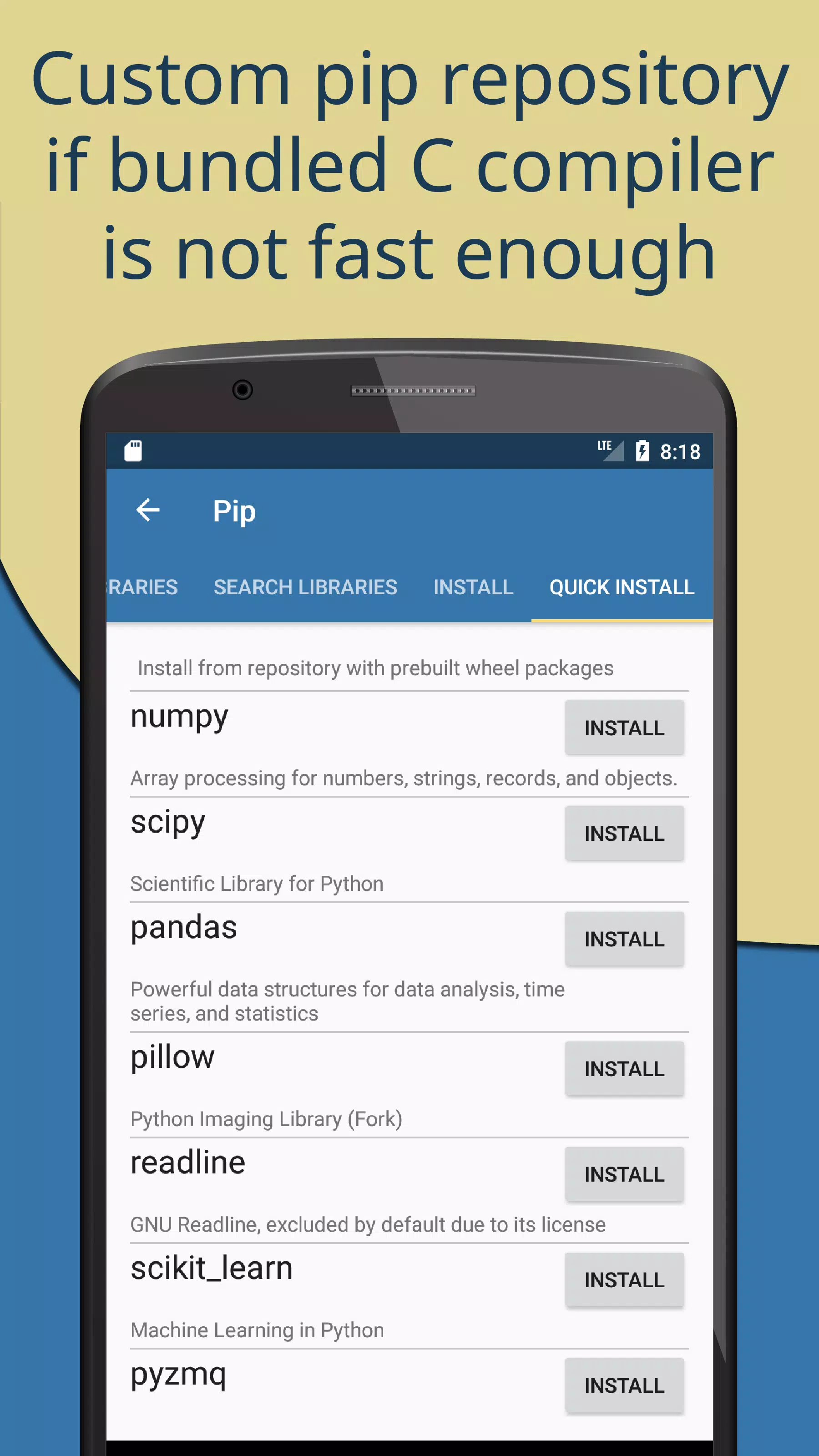 Pydroid 3 - IDE for Python 3應用截圖第4張