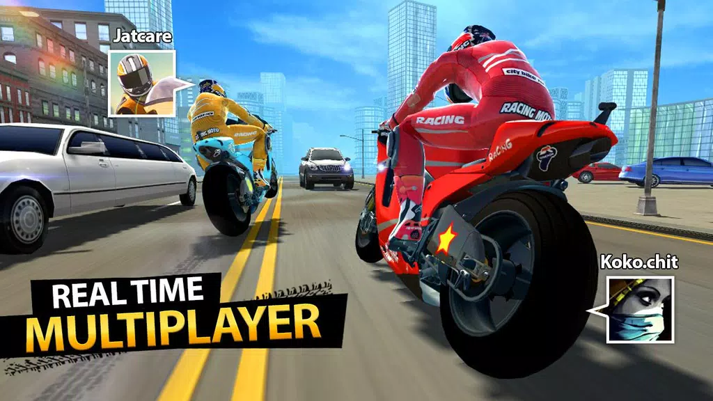 Highway Moto Rider 2: Traffic 스크린샷 3