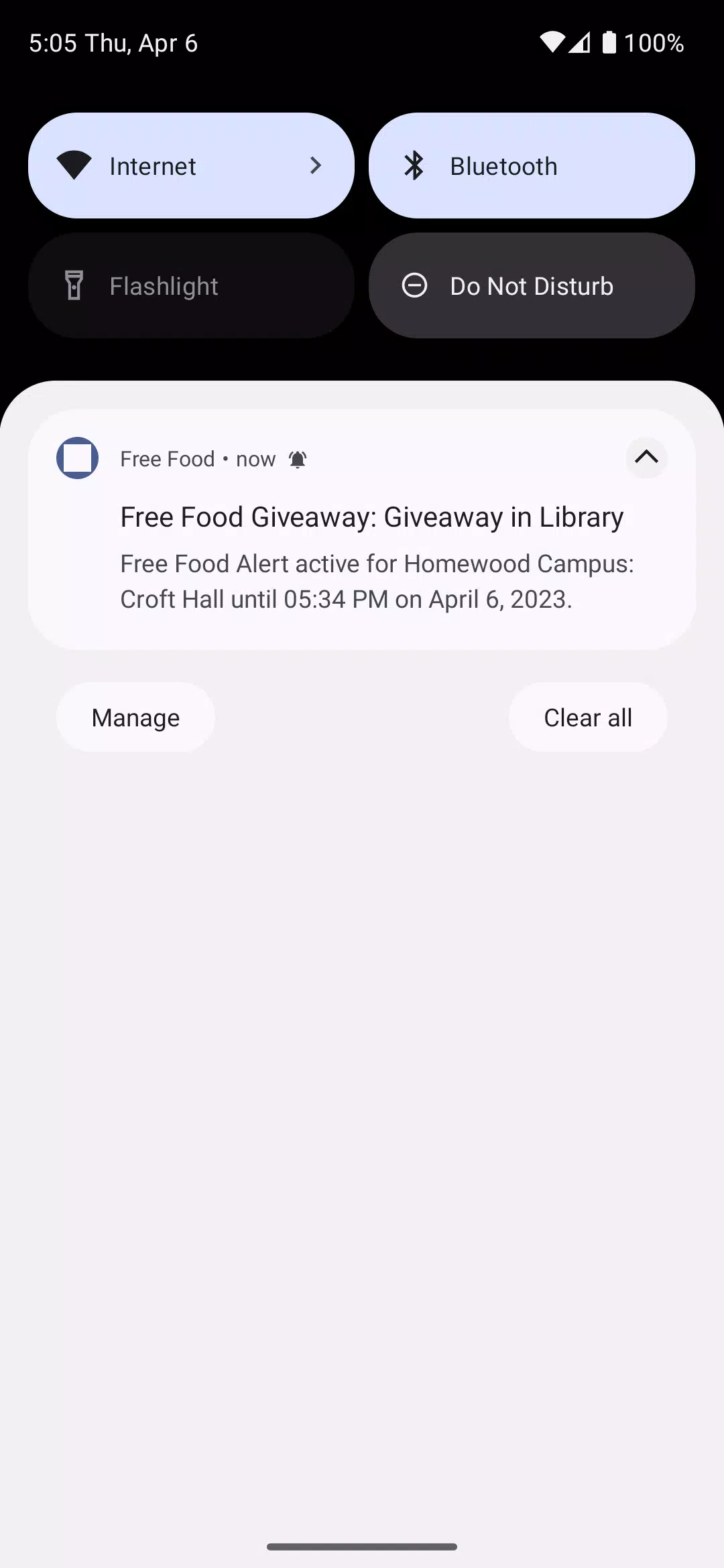 Free Food Alert应用截图第3张