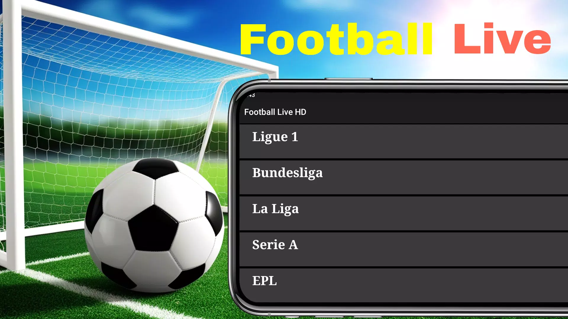 Live Football TV HD Capture d’écran 1