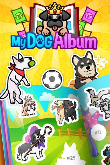 My Dog Album - Cute Puppy Stic Capture d’écran 1