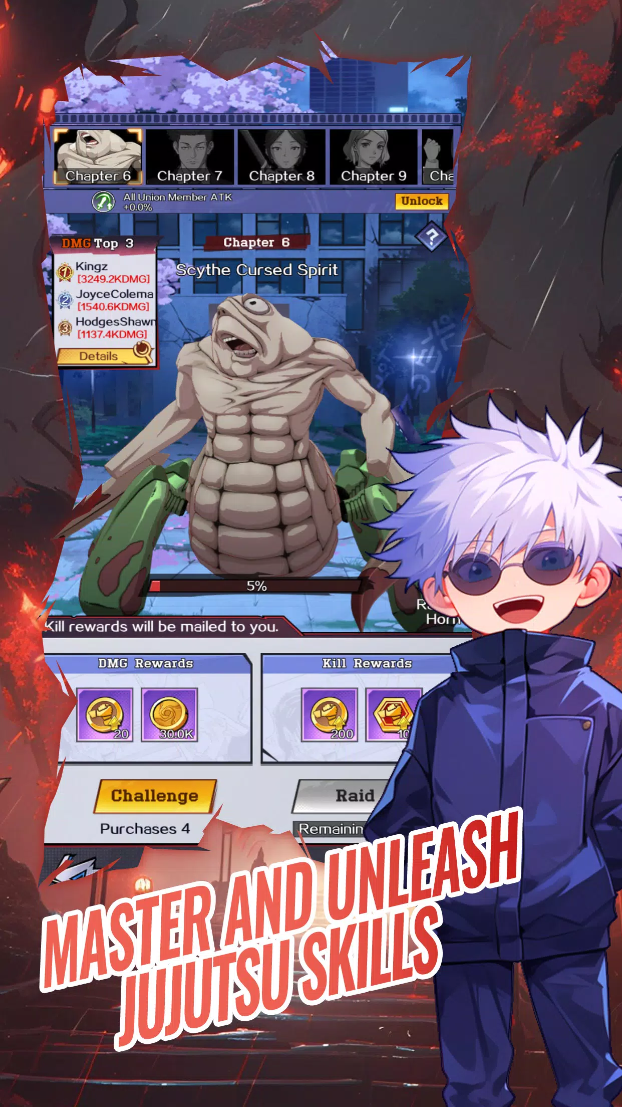 Jujutsu Masters: Cursed Rivals 스크린샷 4