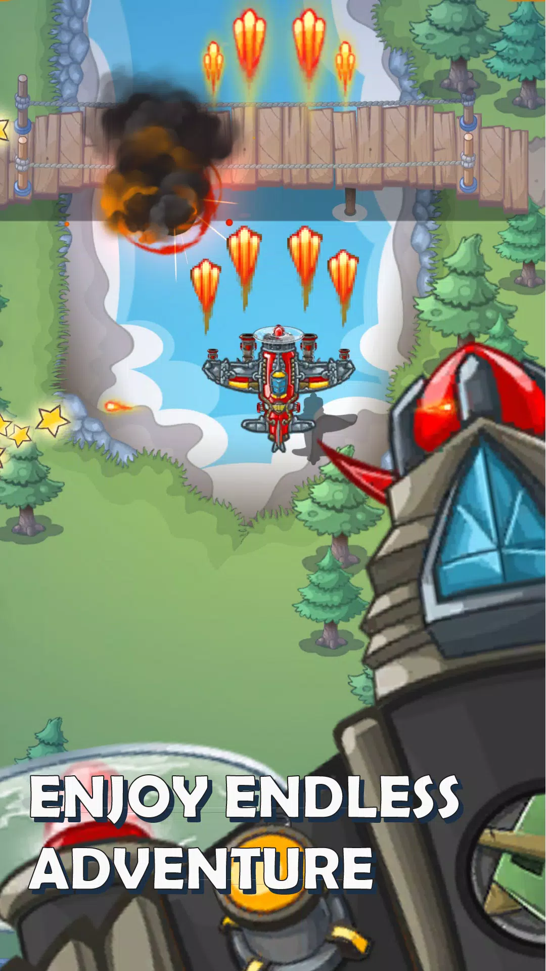 Airplane Strike Fighter Force 스크린샷 1