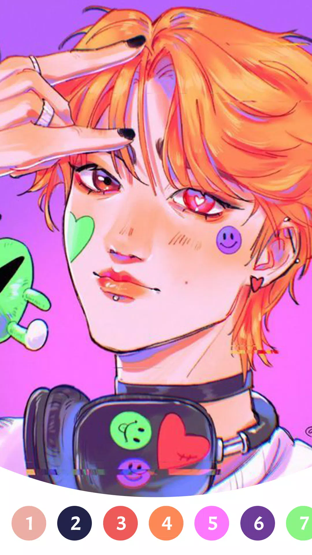 Stray Kids Paint by Number应用截图第2张