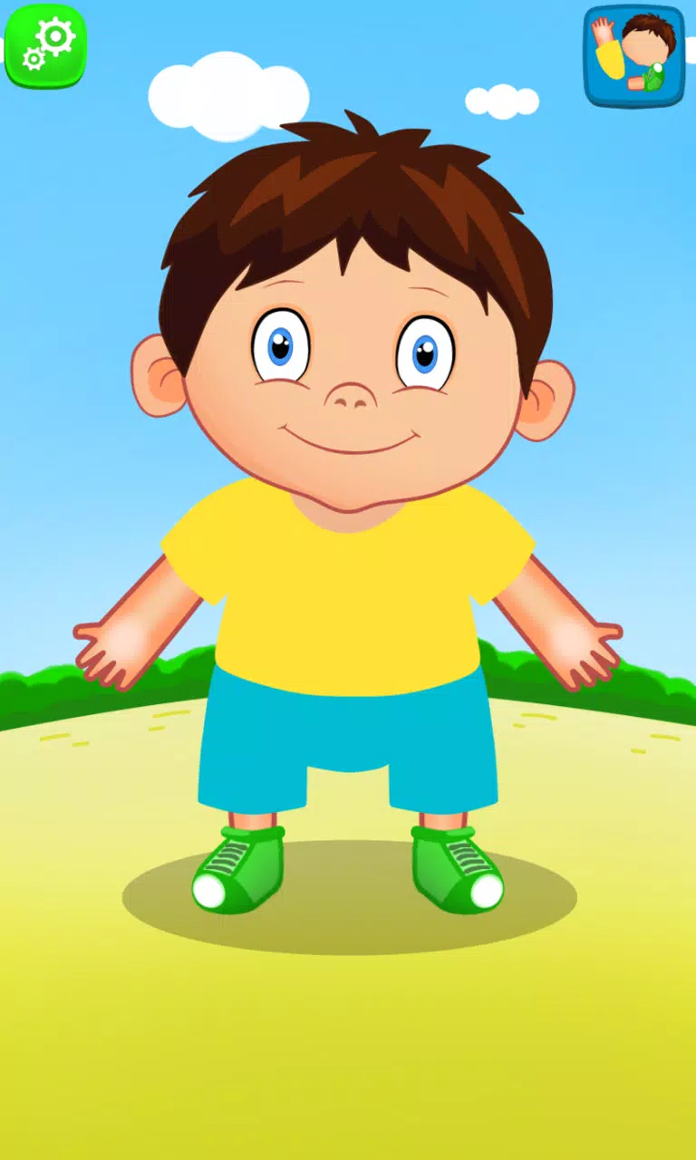Body parts anatomy for kids應用截圖第1張