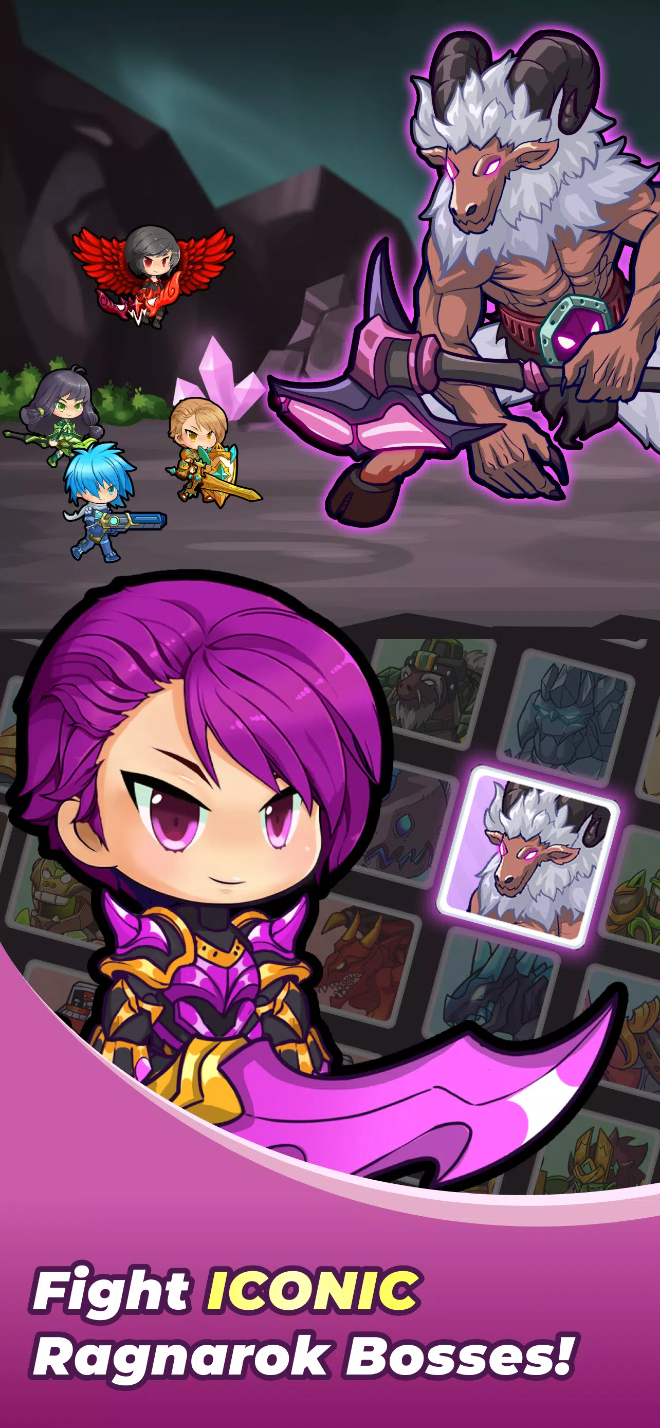 Midgard Heroes: Ragnarok Idle 스크린샷 4