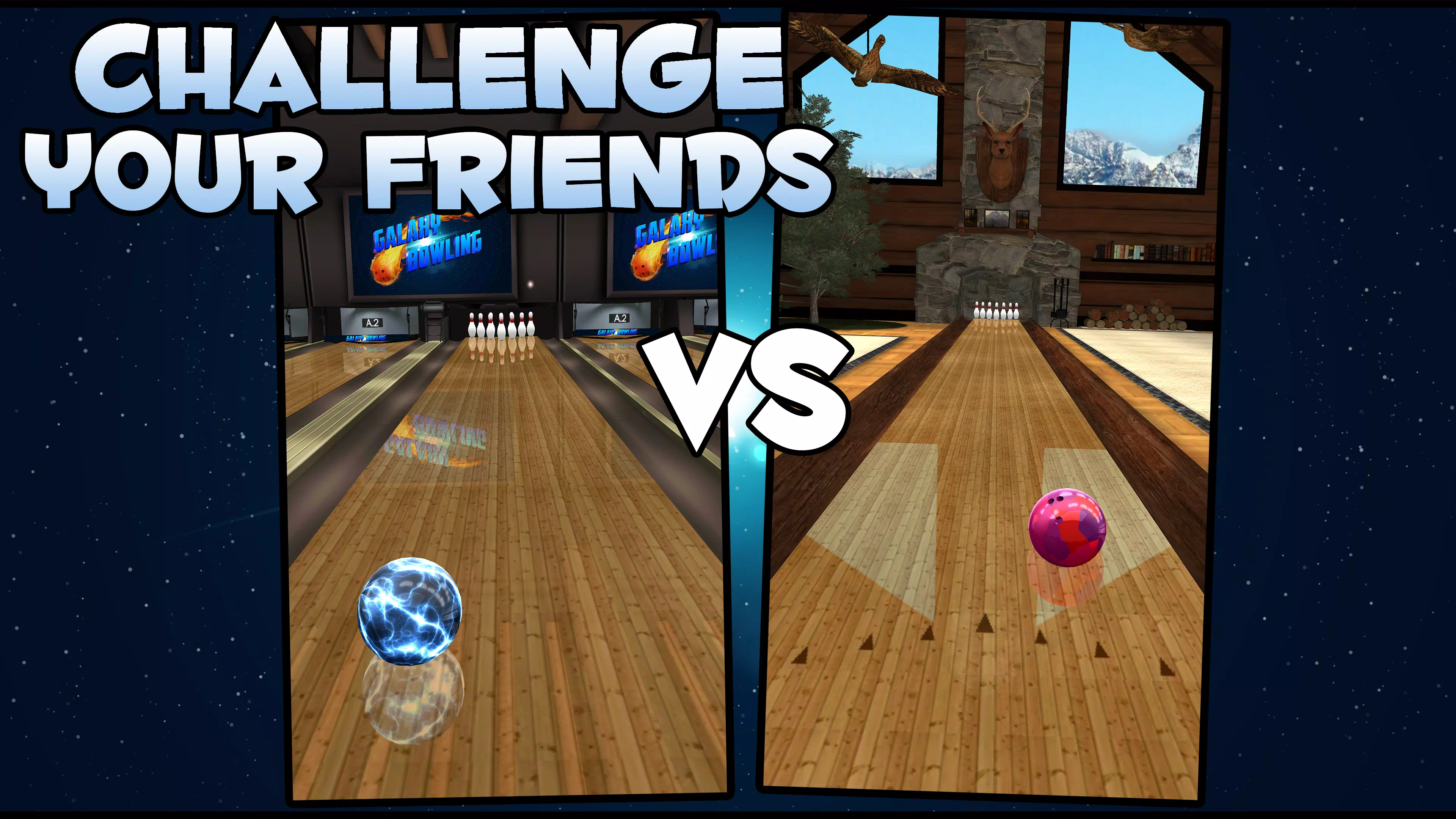 Galaxy Bowling 3D Screenshot 2