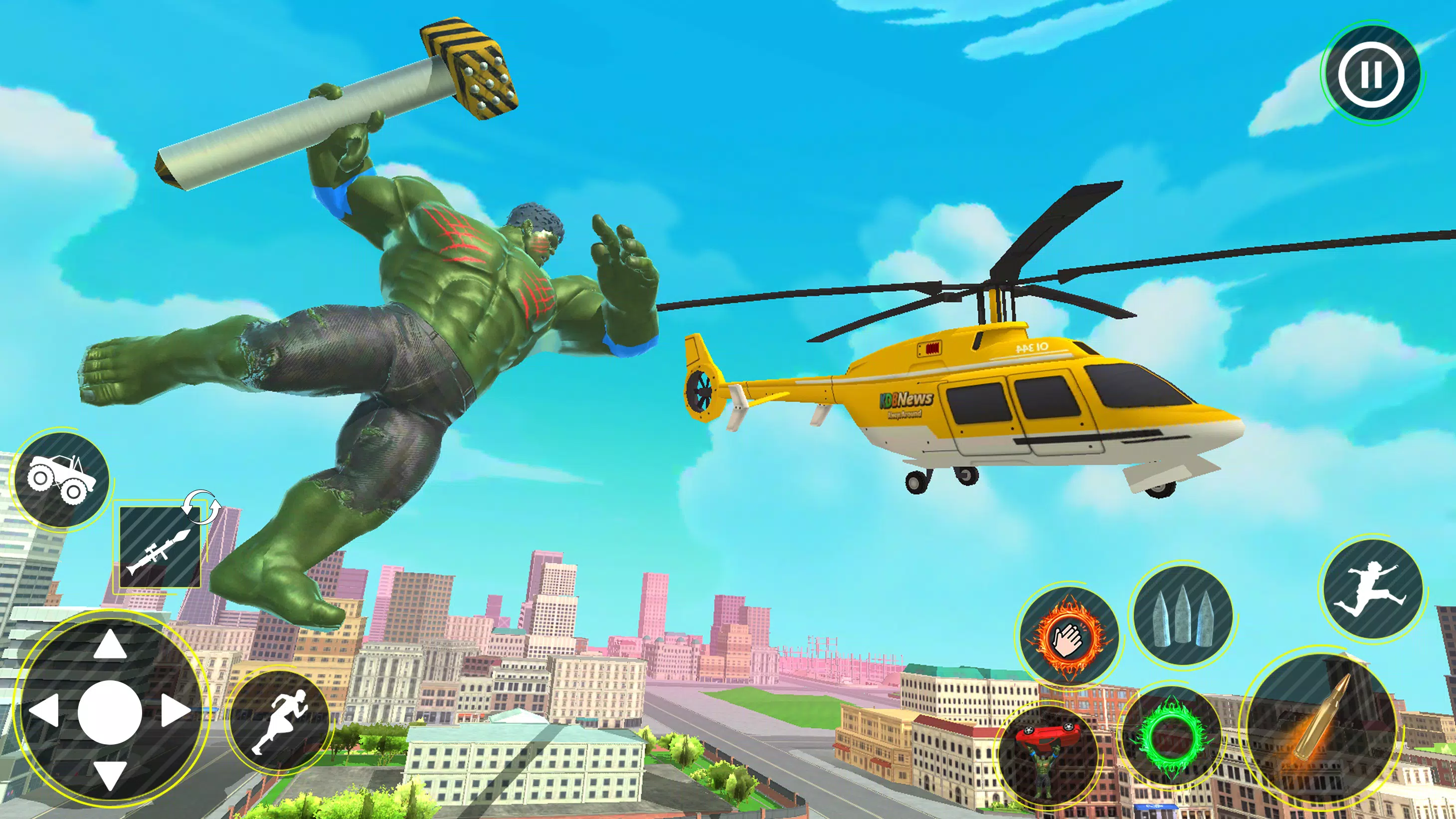 Incredible Monster Hero 3D War應用截圖第2張