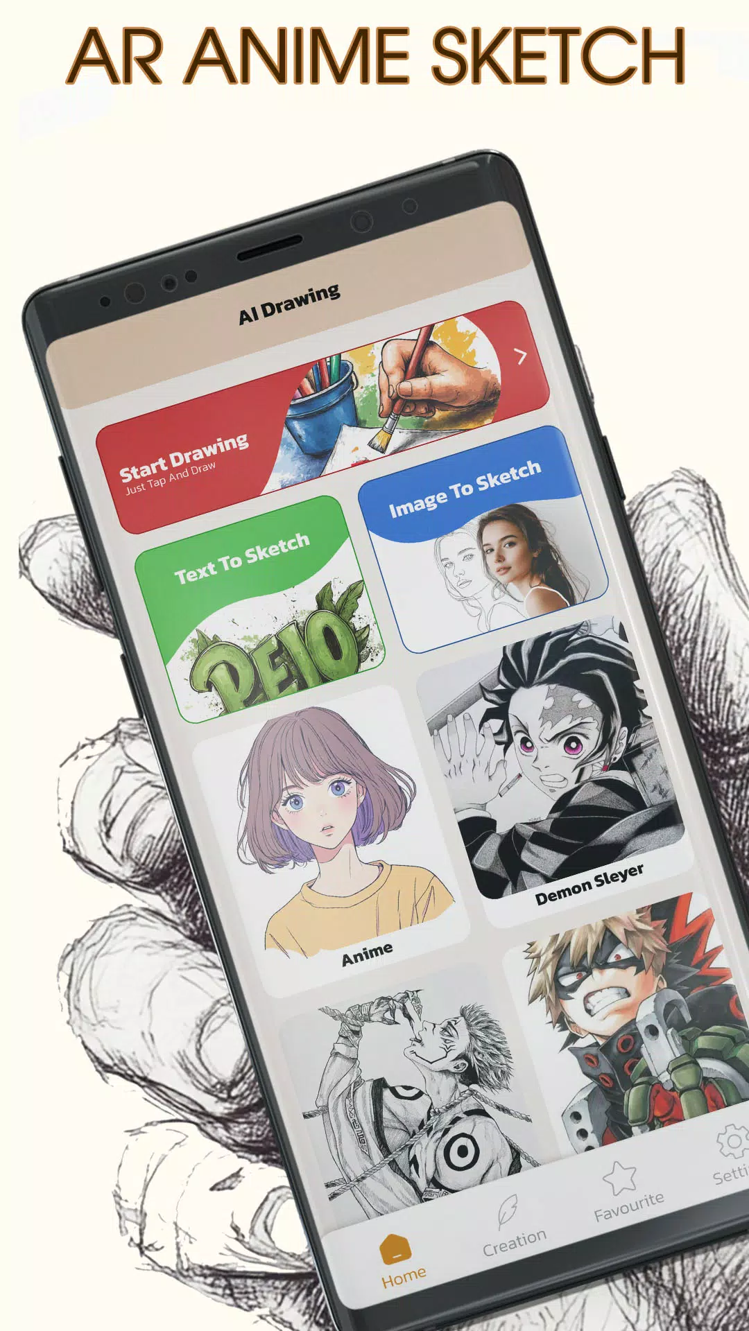 AR Anime Sketch: Trace & Draw应用截图第1张
