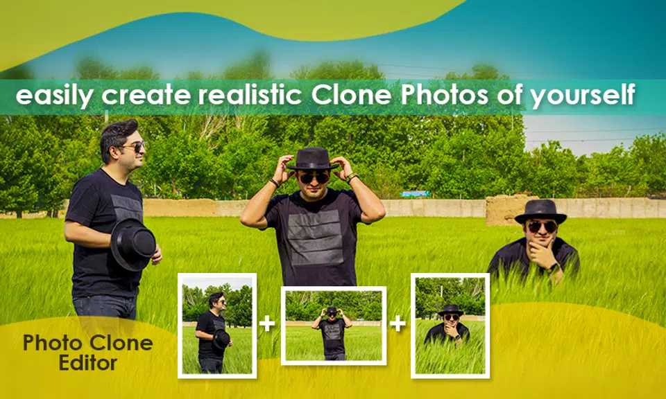 Photo Clone App twins Editor 스크린샷 2