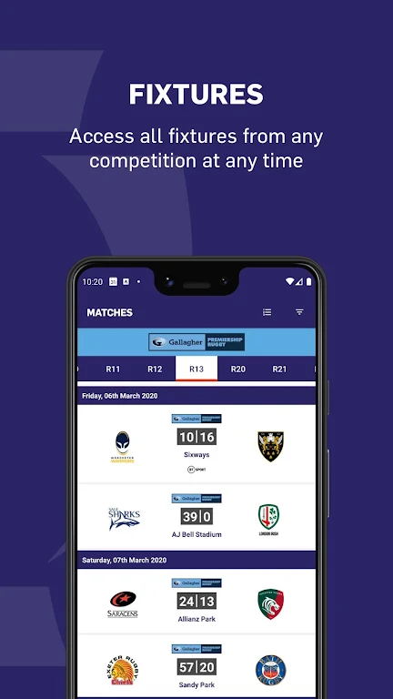 Premiership Rugby Скриншот 2