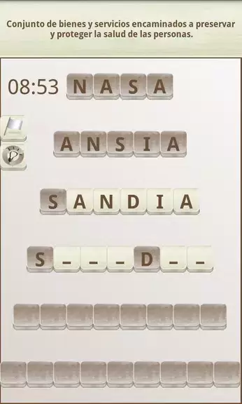Juego de Palabras en Español Capture d’écran 4