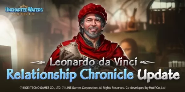 Leonardo da Vinci se junta às origens das águas desconhecidas na última atualização
