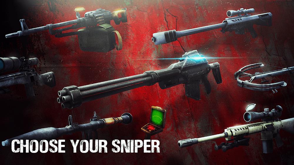 Zombie Hunter: Sniper Games स्क्रीनशॉट 4