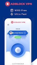 Adblock VPN - Get Adblock IP Скриншот 1