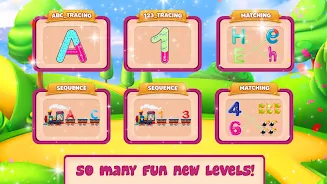 Learn ABC Alphabets & 123 Game 스크린샷 3