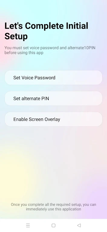 Voice Lock: Unlock Screen Lock Screenshot 3