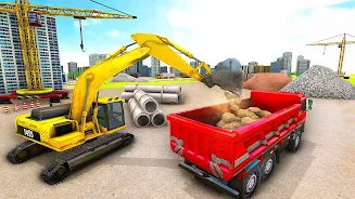 City Construction Truck Games Скриншот 3