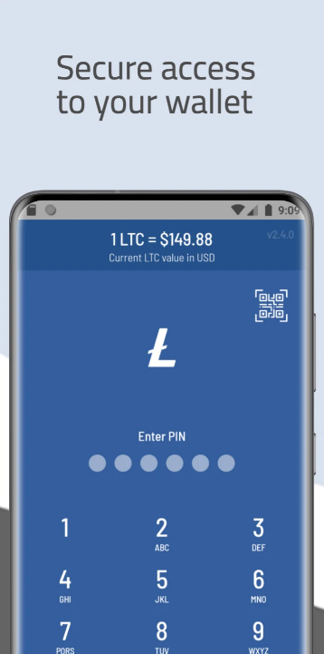 Litewallet Captura de tela 4