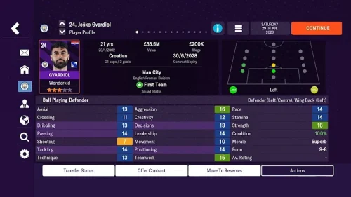 Football Manager Mobile 2024應用截圖第2張