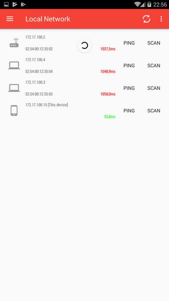 PortDroid Network Analysis スクリーンショット 2