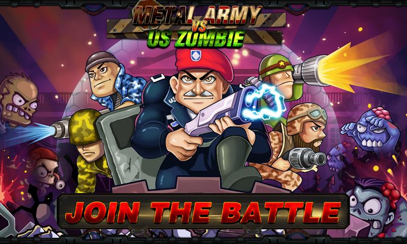 Army vs Zombies :Tower Defense Captura de tela 1