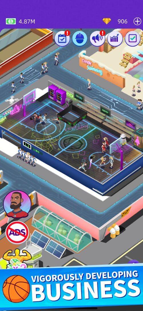 Idle GYM Sports Capture d’écran 2