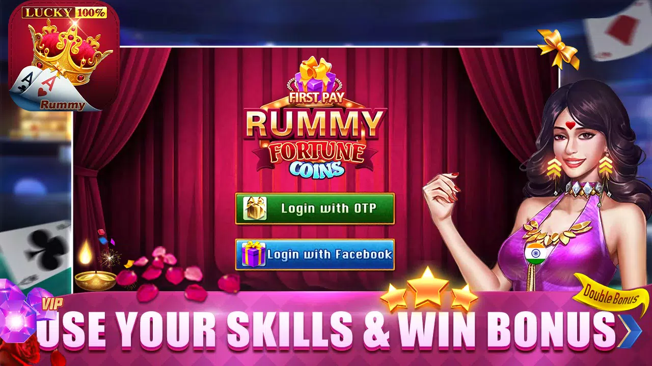 Rummy Lucky: Online Card Game 스크린샷 1