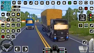 Euro Truck Simulator 3D - Real स्क्रीनशॉट 1