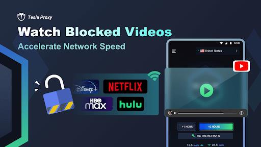 Tesla Proxy - Unlimited & Safe Screenshot 2
