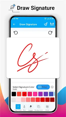 Signature Maker & Creator स्क्रीनशॉट 4