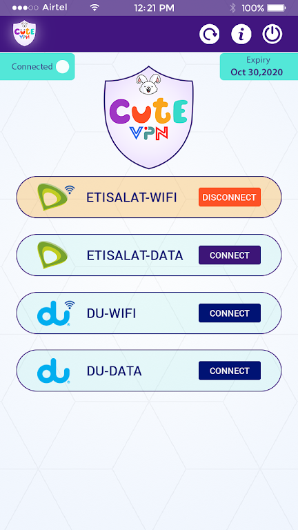 Cute VPN Capture d’écran 3