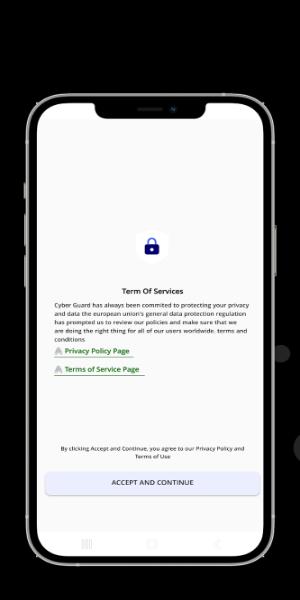 Cyber Guard VPN Mod Captura de tela 1