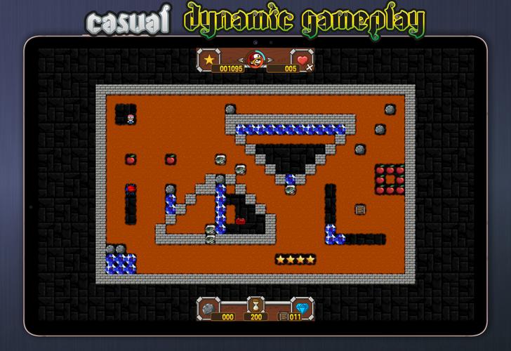 Catacombs: Arcade pixel maze Captura de pantalla 1