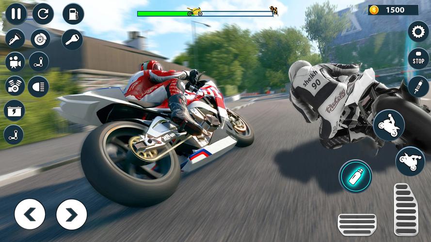 Street Bike Drag Racing Games स्क्रीनशॉट 2