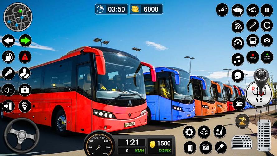 Bus Simulator Game: Coach Game Capture d'écran 1