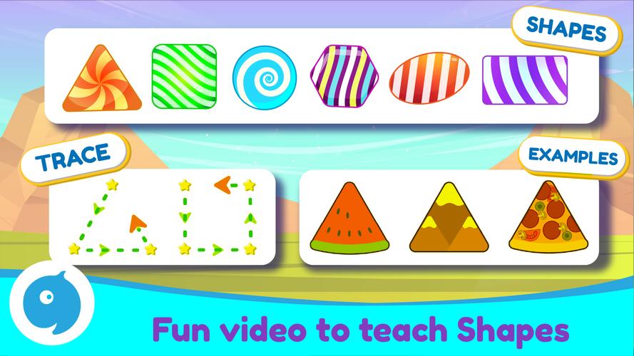 Colors & shapes learning Games 스크린샷 3