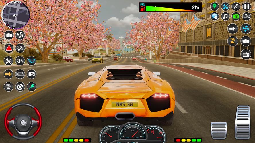 Real Car 3D Driving: Race City स्क्रीनशॉट 2