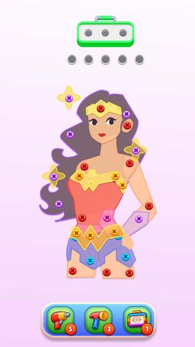 Unscrew Em All - Screw Puzzle स्क्रीनशॉट 1