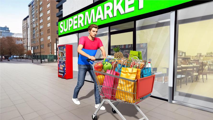 Supermarket Factory Simulator Capture d’écran 1
