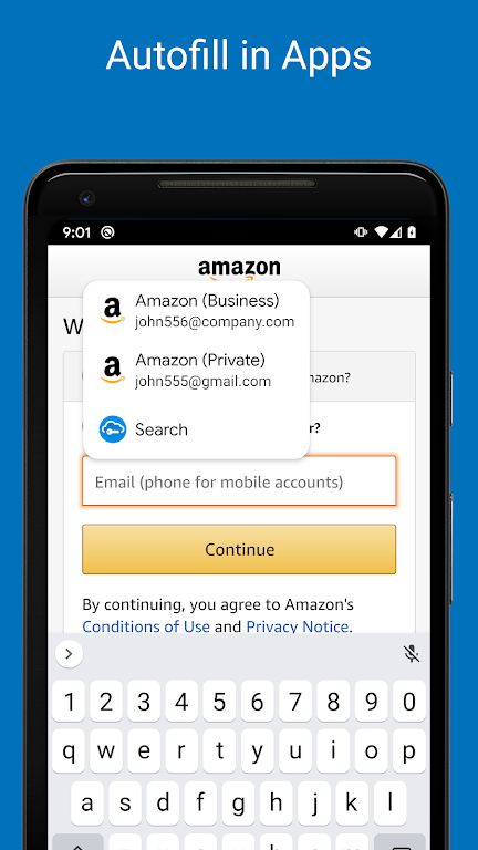 パスワード マネージャー SafeInCloud 1 スクリーンショット 4