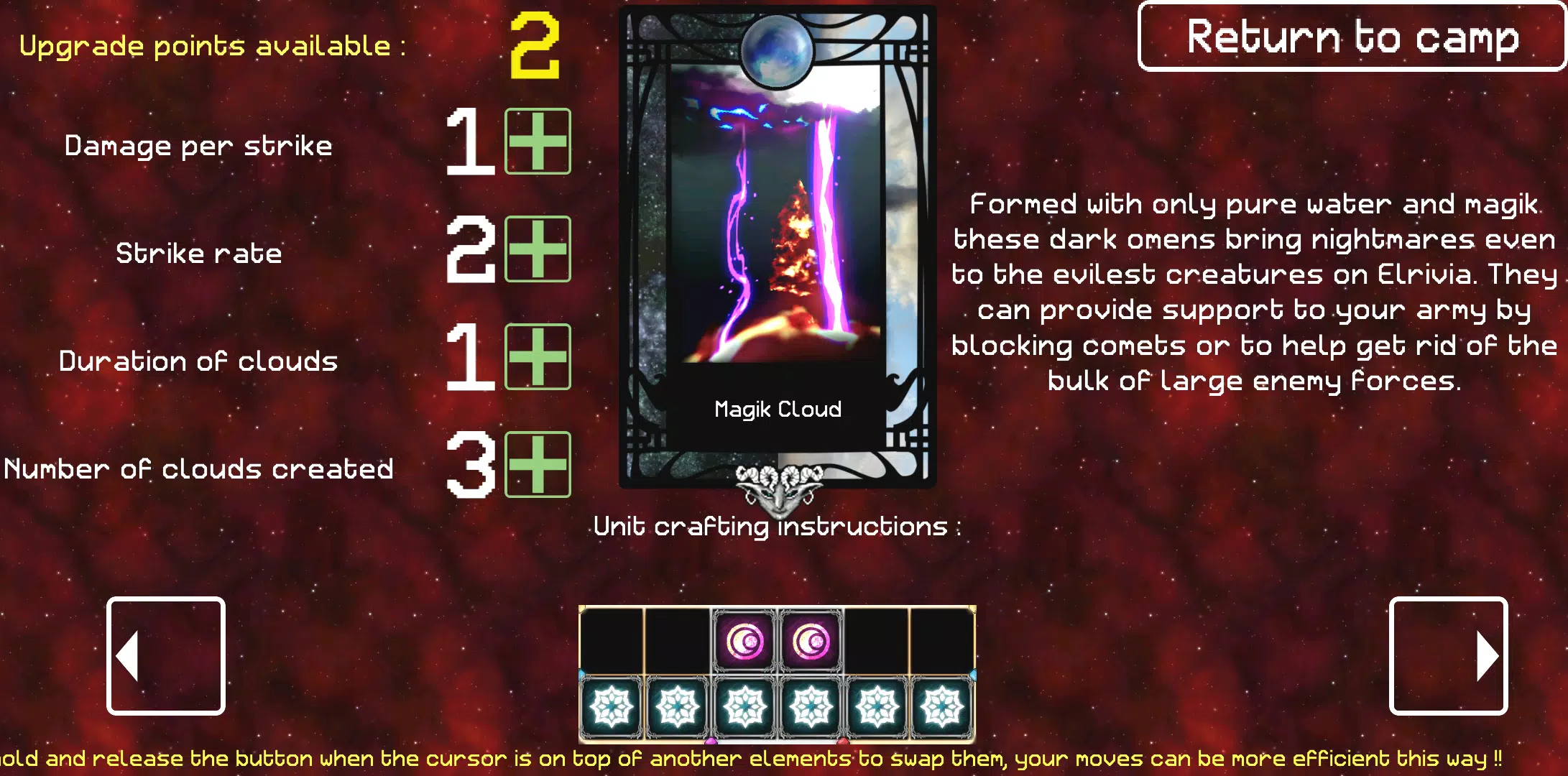 Heroes - Match Puzzle Monsters Screenshot 2