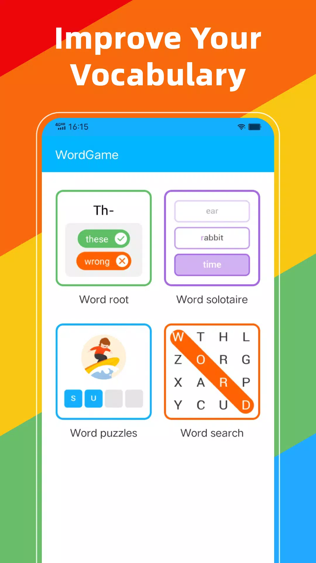 Word Puzzle Games Collection Screenshot 1