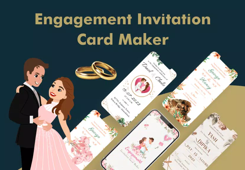 Engagement Card Maker & Design應用截圖第1張