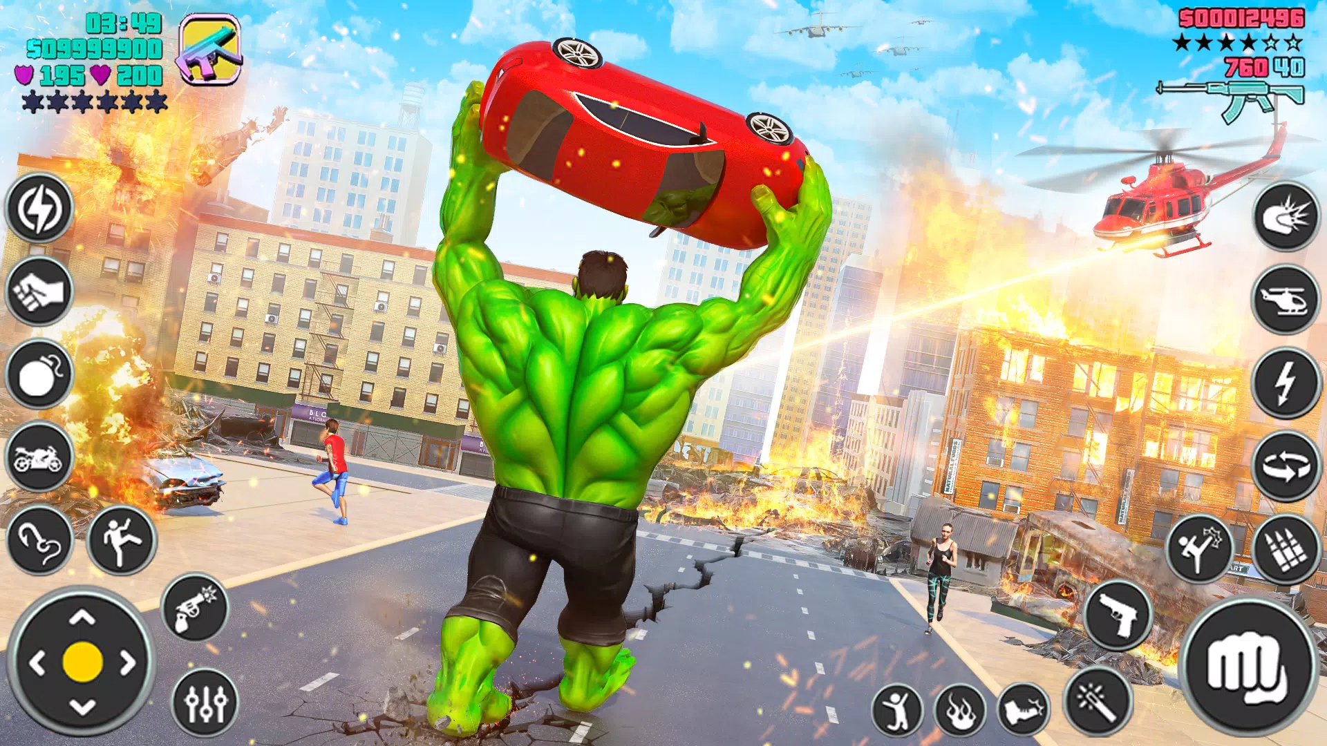 Grand Incredible Monster Hero Capture d’écran 2