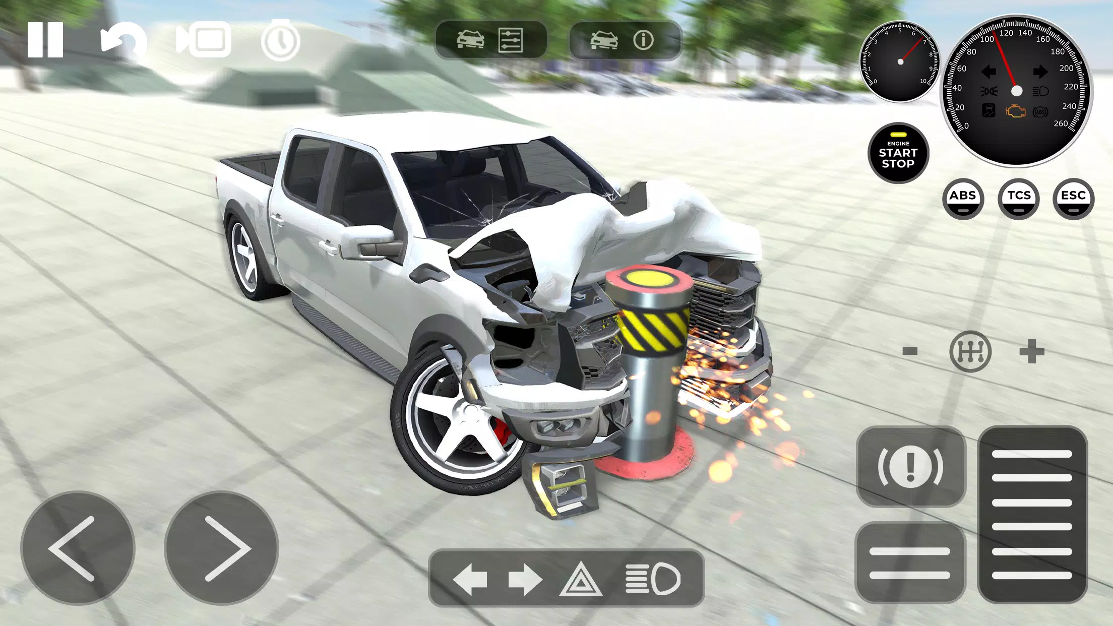 Beam Drive Crashes Original 3D Screenshot 2