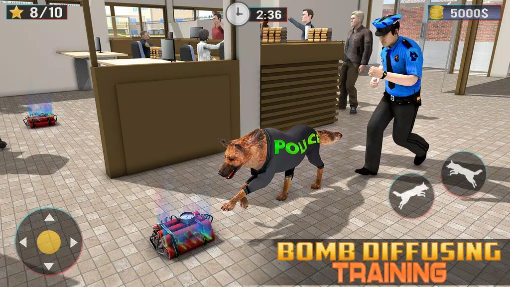 Police K9 Dog Training School: Dog Duty Simulator Скриншот 2