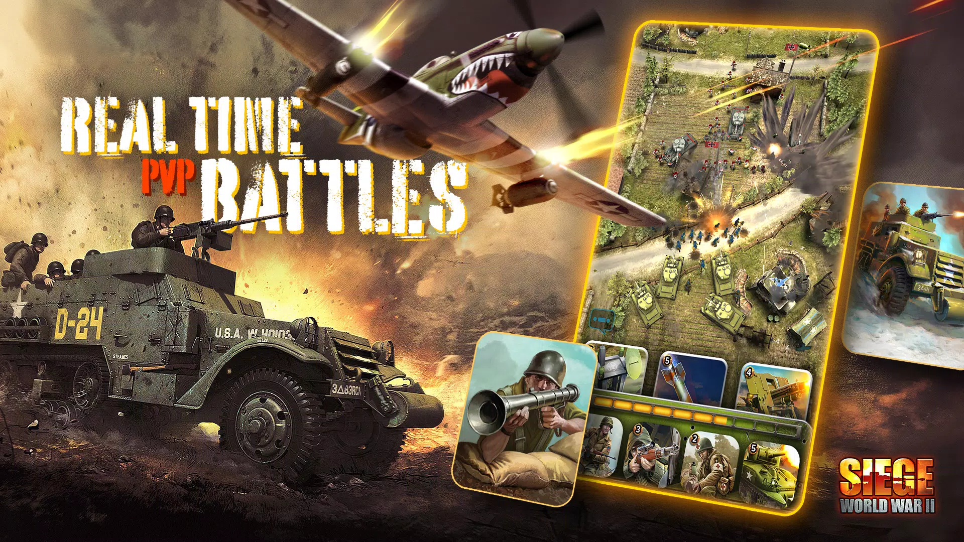 SIEGE: World War II Скриншот 1